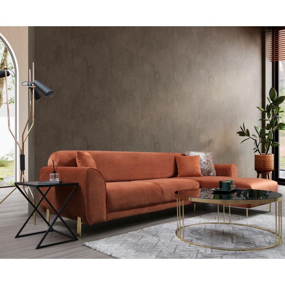 Cinnamon Kutna Sofa na Razvlačenje (L3-Chl) slika 3