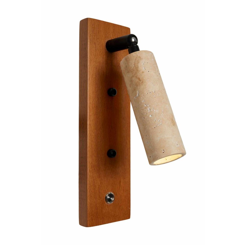 Zidna Lampa Klein - Hrast i Bež slika 5
