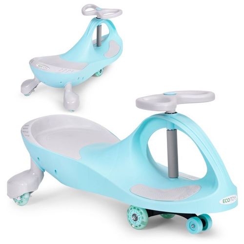 Ecotoys Wiggle Guralica Za Decu Led Točkovi Blue  slika 3