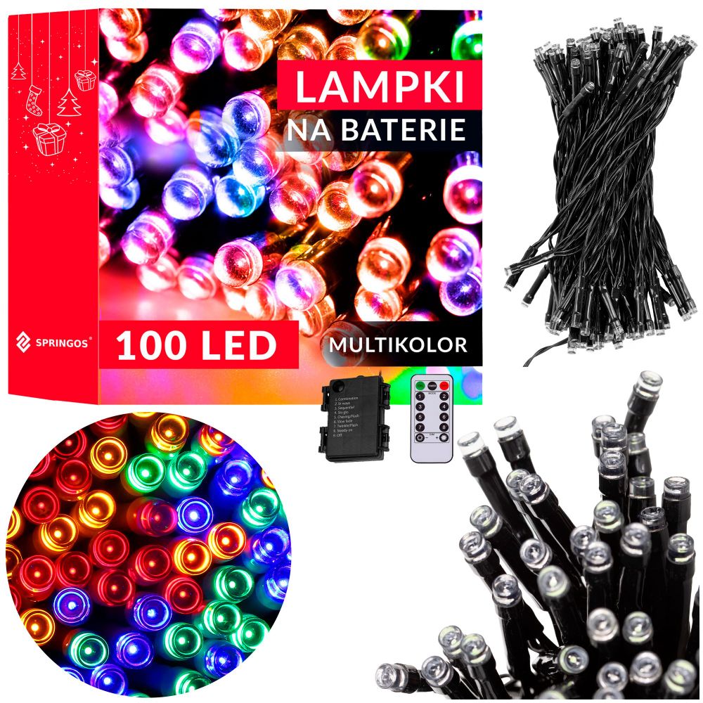CL4160 LED ŽARULJE NA BATERIJE 100 LED slika 1