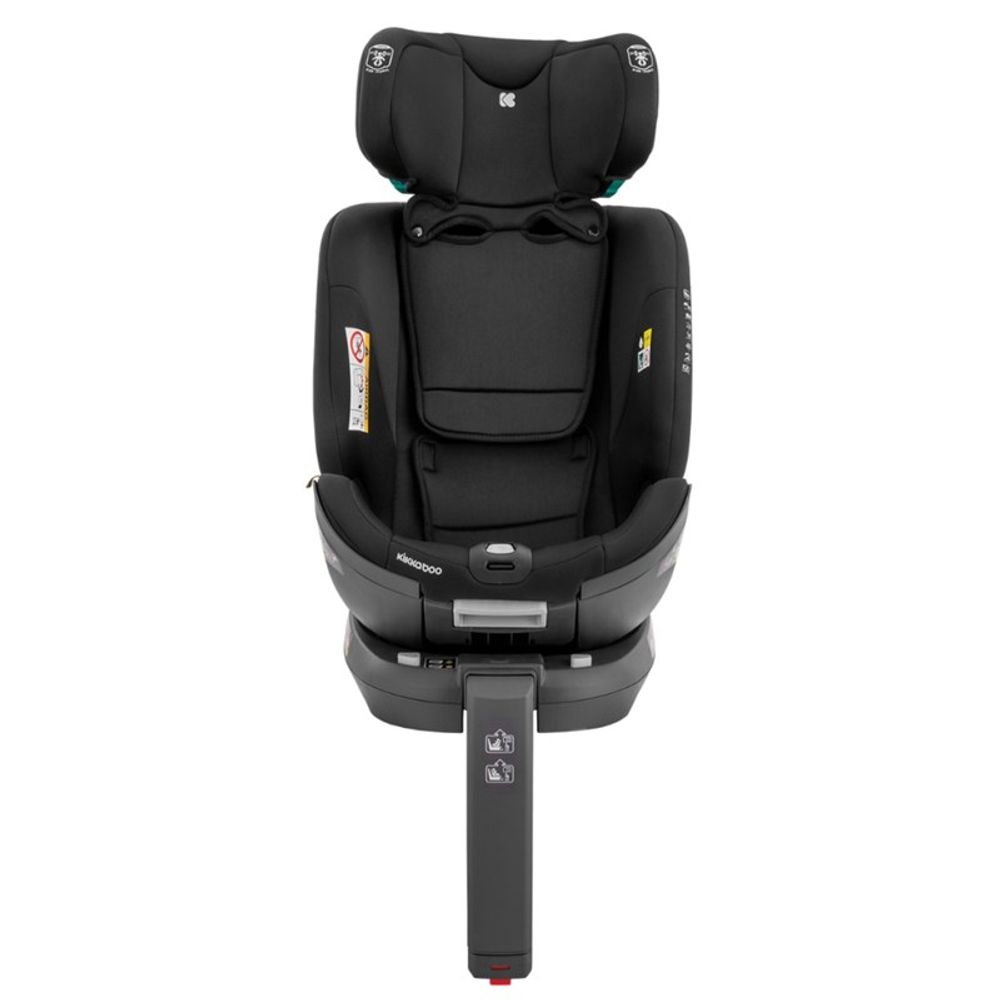 Kikka Boo Rotirajuća auto-sjedalica i-Conic i-Size 0-36kg (40-150cm) Black Isofix slika 4