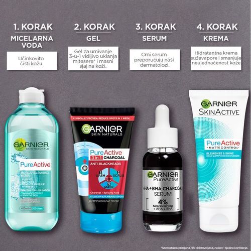 Garnier Pure Active Anti-Imperfection crni serum 30ml slika 7