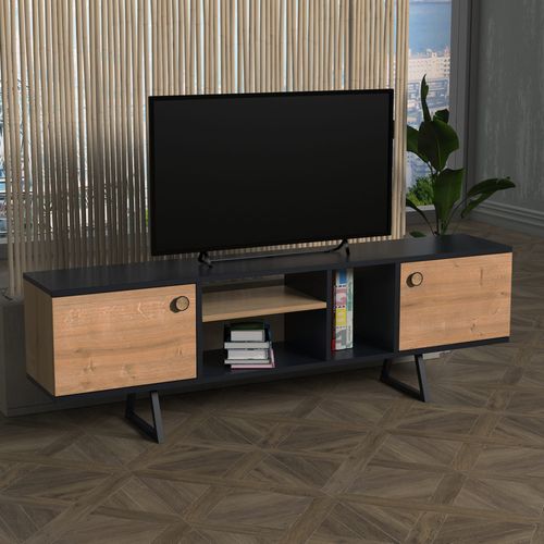 Sally Anthracite
Oak TV Stand slika 3