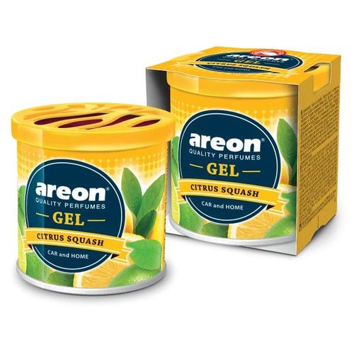 Mirisni gel konzerva AREON Gel 80g - CitrusSquash slika 1