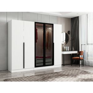 Hanah Home Kale Plus - 7811 Fume Wardrobe