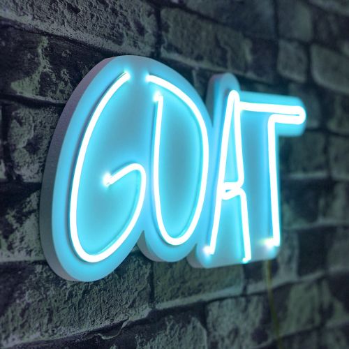 Wallity Ukrasna plastična LED rasvjeta, GOAT - Blue slika 7