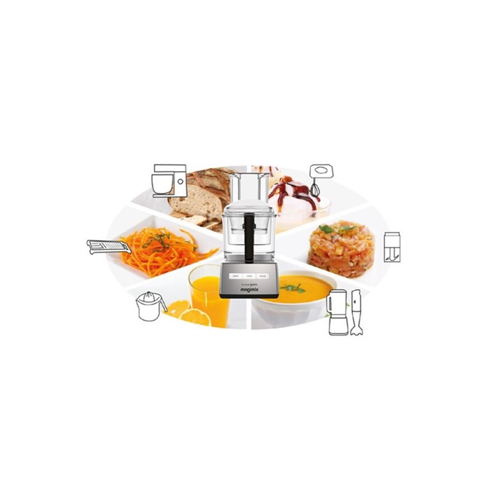 Magimix Kuhinjski robot - Multipraktik MC 4200 XL, Chrome Mat slika 4