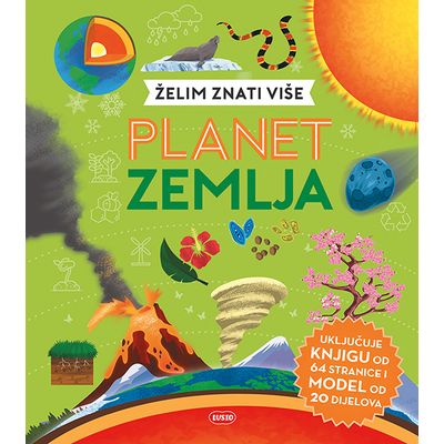 U ovoj zanimljivoj i poučnoj knjizi otkrit ćete kako je nastala Zemlja, naučiti kako nastaju planine, pročitati zašto vulkani eruptiraju, istražiti različite klimatske sustave i još puno, puno toga!