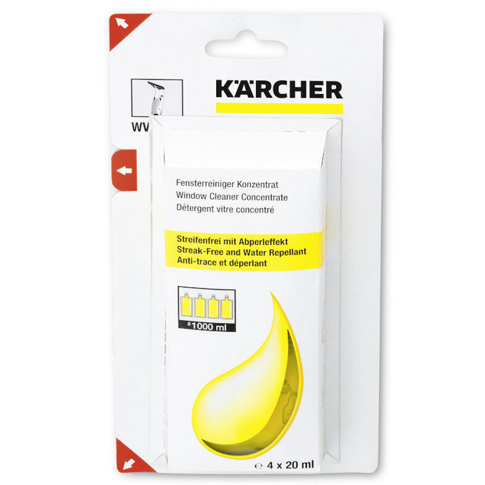 KARCHER koncentrat za pranje stakla RM 503 4x20 ml slika 1