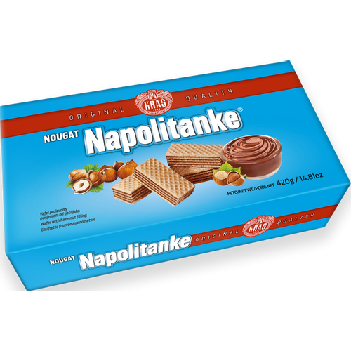 Kraš napolitanke nugat 420g slika 1