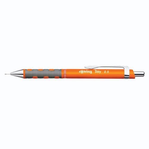 Olovka tehnička Tikky Rotring 0.5 mm, neon narančasta slika 2