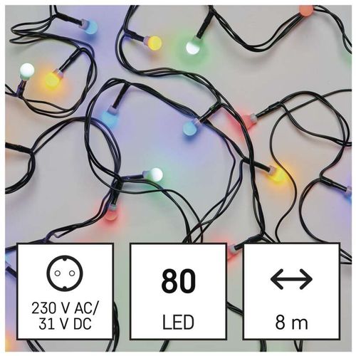 Emos LED svetlosni lanac - cherry 80 LED 8m MTG-D5AM02 slika 2
