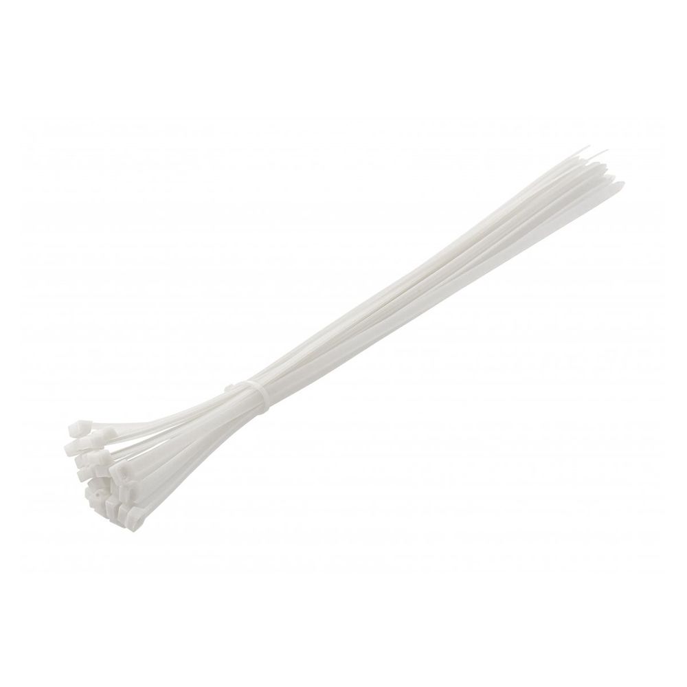 Hogert Kablovske vezice PVC 7,6 x 500 mm, 25 kom bijele  slika 1