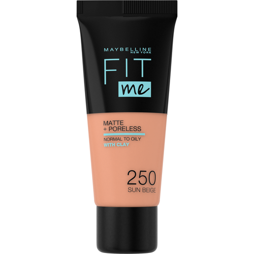 Maybelline New YorkFit Me Matte Tekući Puder 250 slika 1