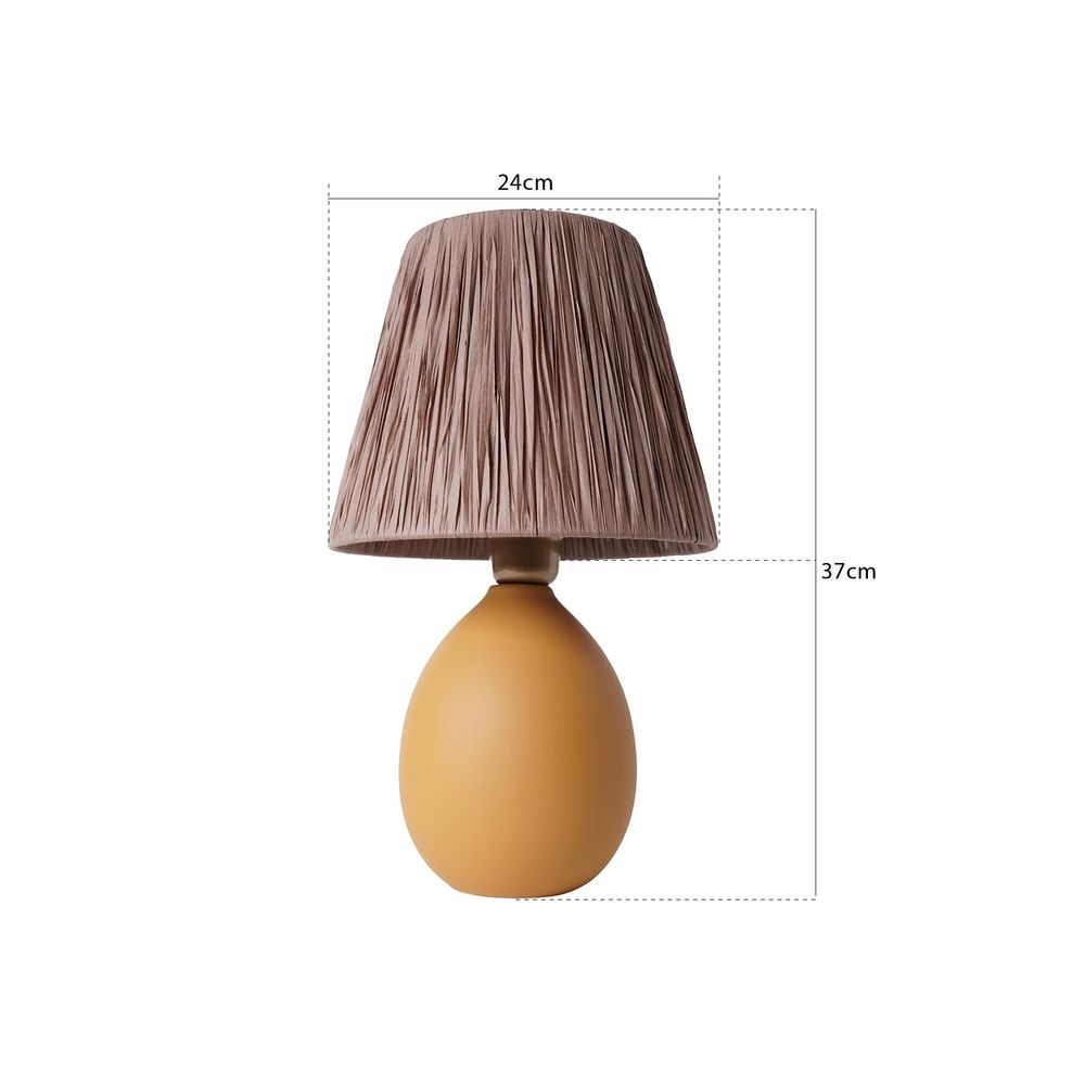 Stolna Lampa YL521 u Narančastoj Boji slika 3