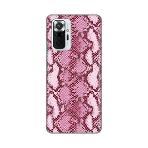 Torbica Silikonska Print za Xiaomi Redmi Note 10 Pro/10 Pro Max Pink Snake