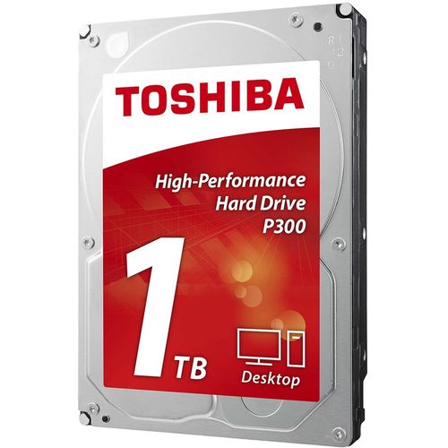 HDD desktop Toshiba P300 (3.5" 1TB, 7200RPM, 64MB, NCQ, AF, SATAIII), bulk slika 1