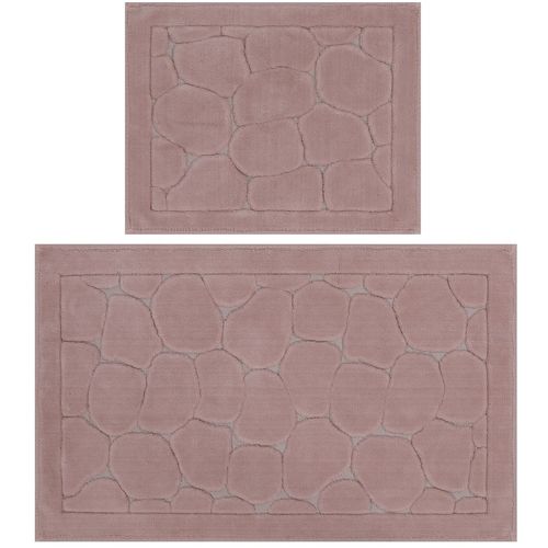 Parma - Powder Multicolor Bathmat Set (2 Pieces) slika 2