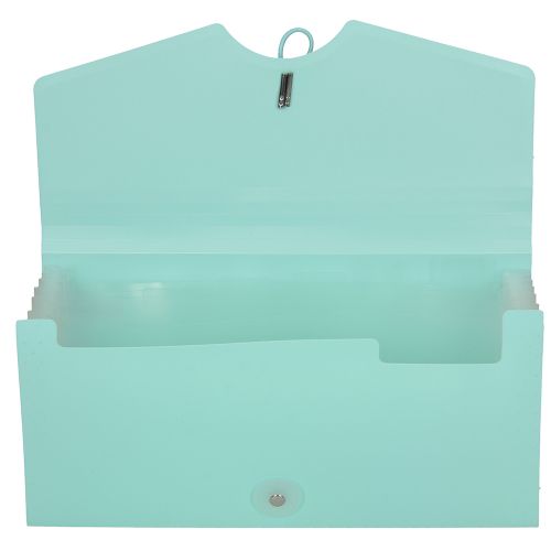 Mapa za račune pvc B6 6 preg. 12,5x17,6 cm sort pastel boja 20398 slika 3