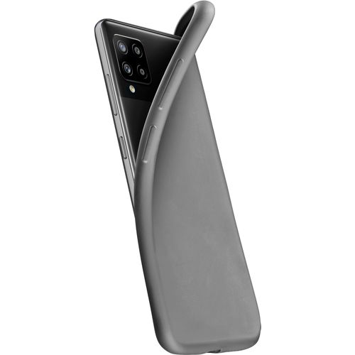 Cellularline Chroma silikonska maskica za Samsung Galaxy A12 black slika 2