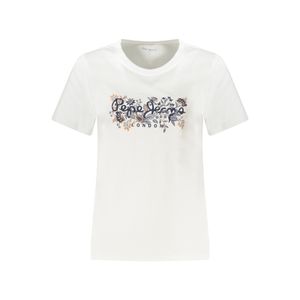 PEPE JEANS SHORT SLEEVE T-SHIRT WOMEN WHITE