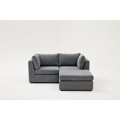 Ugaona Sofa Mottona - Siva slika 1