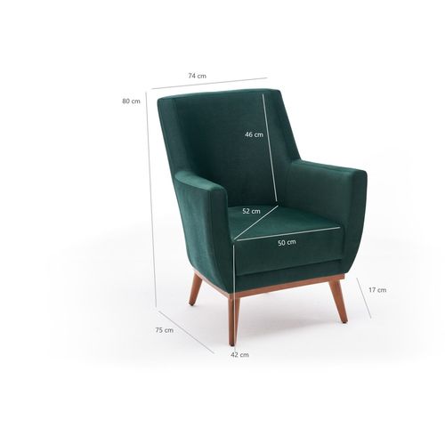 Gonca - Green Green Wing Chair slika 7