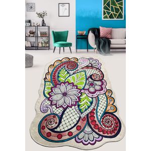 Multikolorni Tepih za Hall Forme (80 x 100 cm)