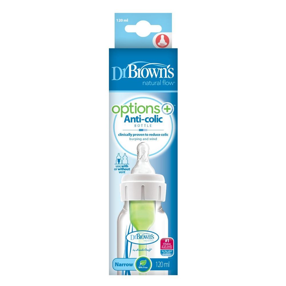 Dr Brown's Plastična flašica Options+ Narrow 120ml Sb41005 slika 1