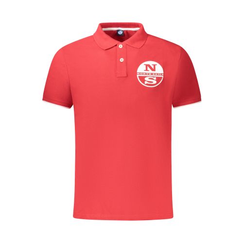 NORTH SAILS MEN'S SHORT SLEEVE POLO SHIRT RED slika 1