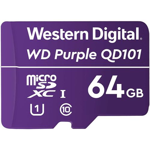 WD 64GB Purple microSD card Ultra slika 1