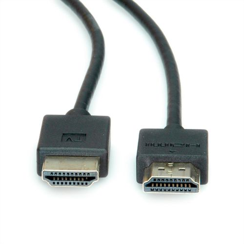 Secomp Roline HDMI Ultra HD Cbl+Eth act M/M 5.0m slika 1