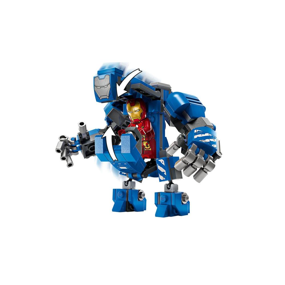 LEGO 76315 Iron Man Lab: Dvorana oklopa slika 3