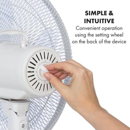 Klarstein Windflower stojeći ventilator , Bijela slika 7