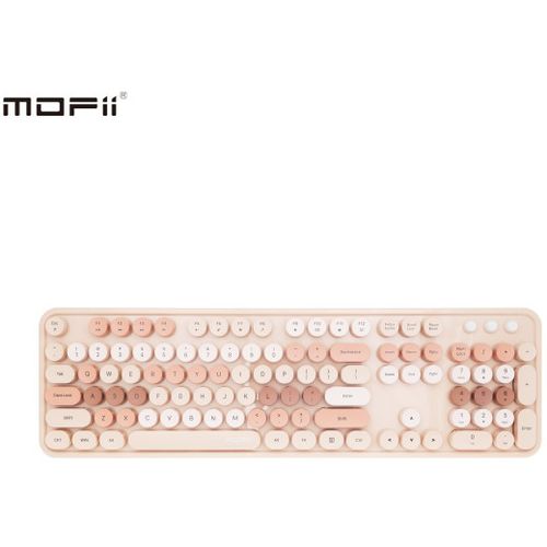 MOFII WL SWEET RETRO set tastatura i miš u MILK TEA boji slika 3