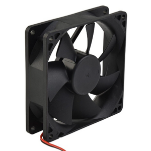 Ventilator 80x80mm Green black, molex