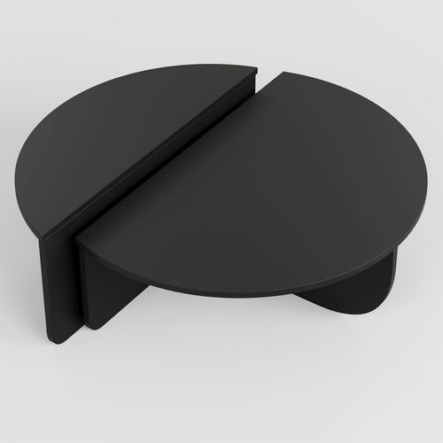 Podium - Black Black Coffee Table slika 4