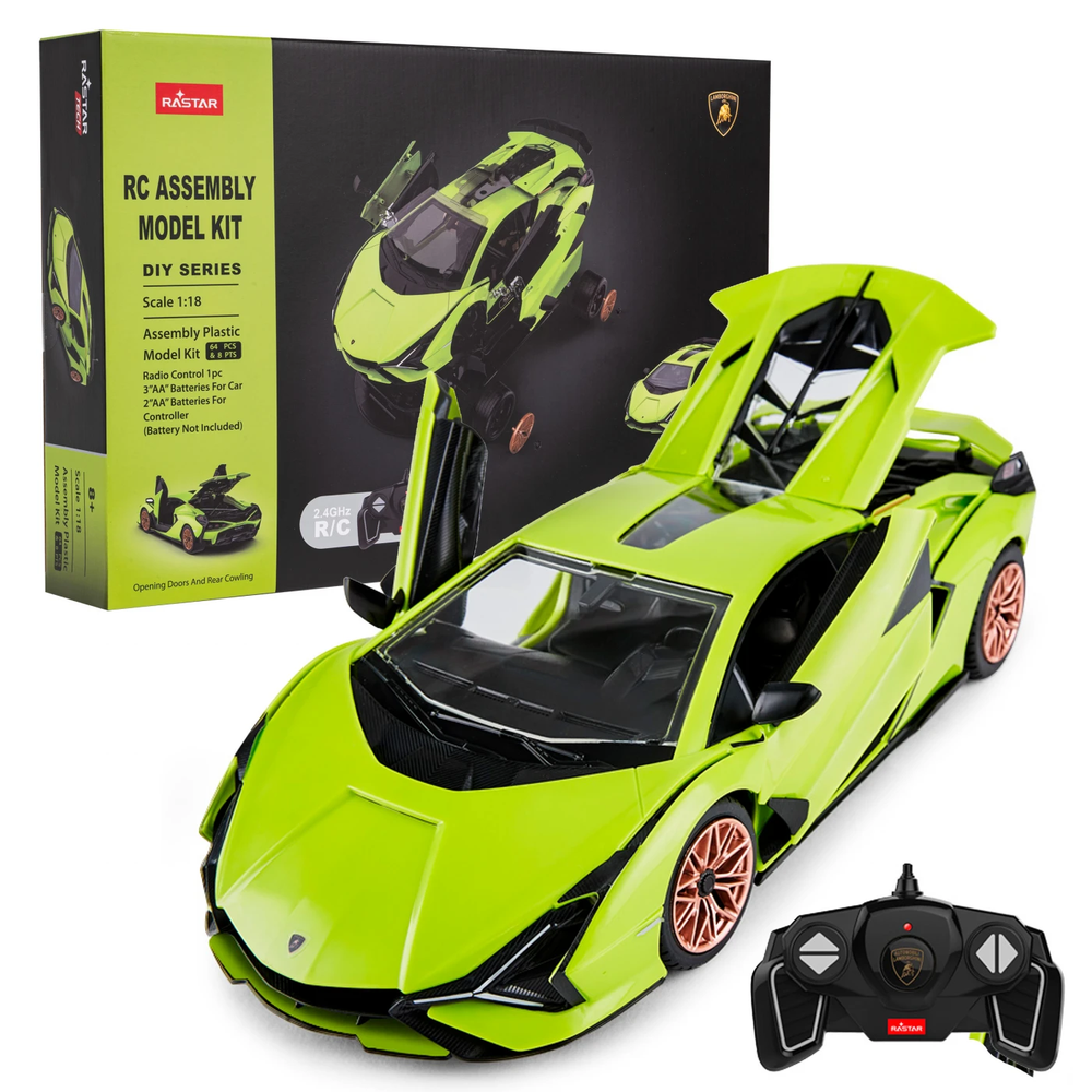 RASTAR Auto Lamborghini Sian / Kit za sklapanje na daljinsko upravljanje 1:18  slika 1