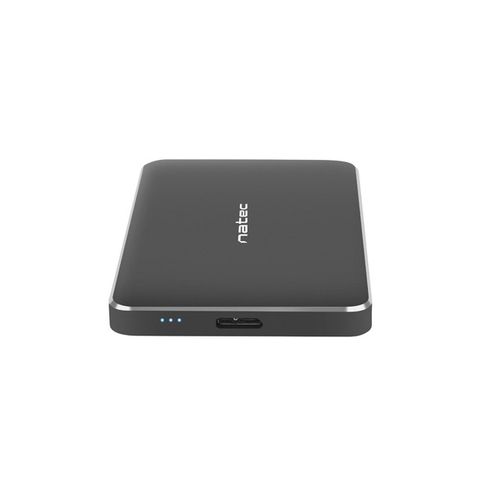 Natec NKZ-1430 OYSTER PRO, HDD/SSD External Enclosure 2.5",  SATA III, USB3.0, Aluminium, Black slika 3