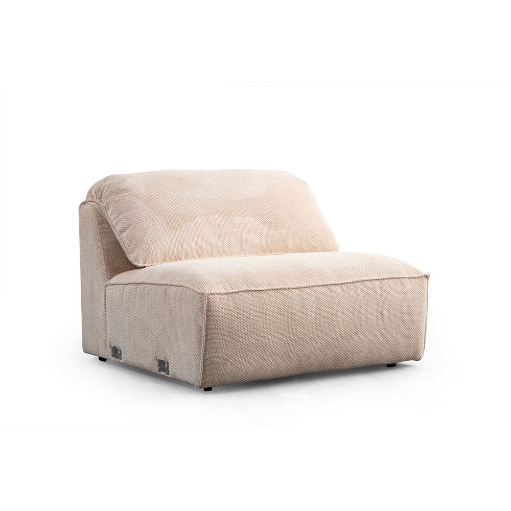 Ugaona Sofa Flamingo Corner 2 (L1+O1+C+O2+1,5R) - boje: krem narančasta slika 7