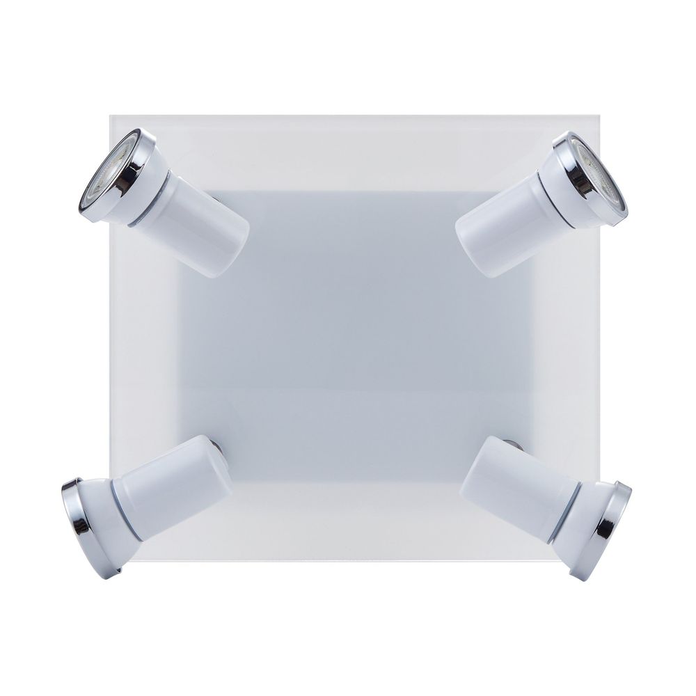 Eglo Tamara 1 reflektor/4, led, 4x3,3w, 4x240lm, ip44, krom/bijela  slika 4