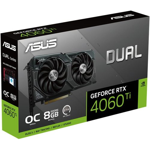 Grafička kartica ASUS Dual GeForce RTX 4060 Ti OC Edition DUAL-RTX4060TI-O8G slika 1