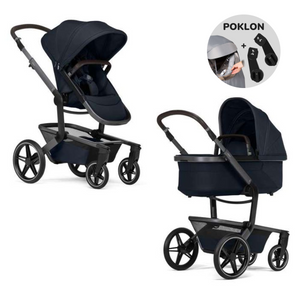 Joolz kolica 2u1 Day5 navy blue 540005 + POKLON navlaka za kišu i adapter za autosjedalicu