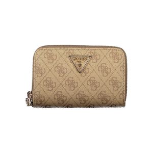 GUESS JEANS WOMEN'S WALLET BEIGE