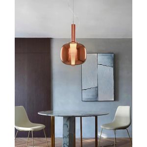 Luster u Rose Gold Boji sa LED Osvjetljenjem
