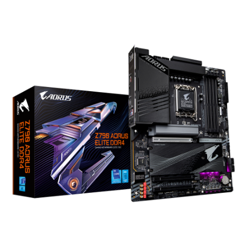 Gigabyte Z790 A ELITE DDR4 LGA1700, Z790 Chipset, 4x DDR4, 4xPCIe 4.0 x4 M.2 Connectors slika 1