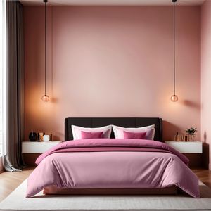 Ranforce Dvostrani Pokrivač za Krevet Tonne Rosse - 19, Boja: Dusty Rose