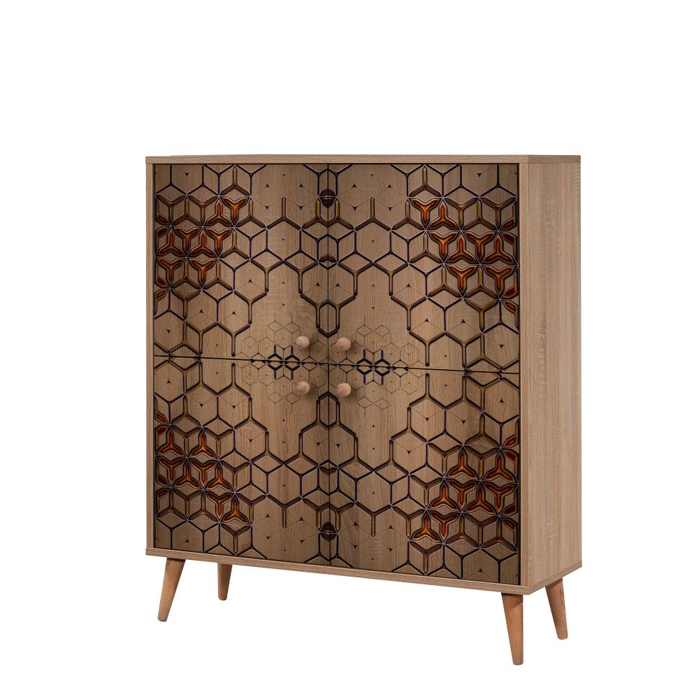 Multilux-720 Sonoma Oak Višenamjenski Ormar slika 5