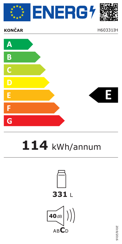 Energetski certifikat E