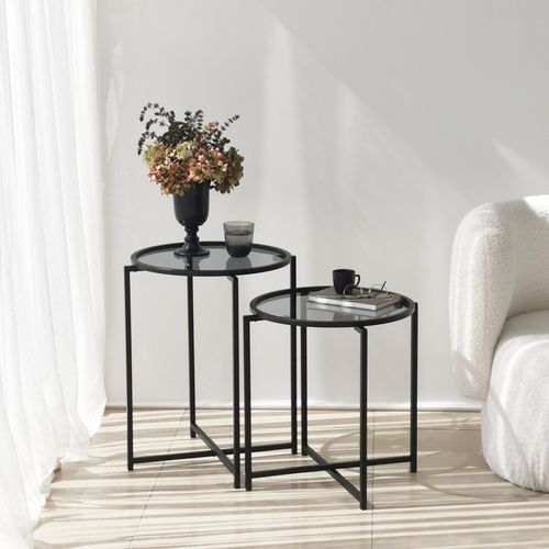 S412F Black Side Table slika 1